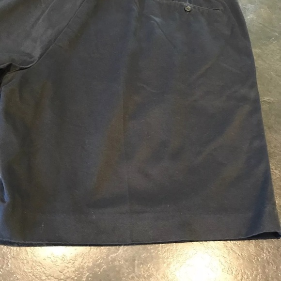 Men's Jonathan Quale Reserve black pleated front chino shorts size 48 - Picture 10 of 11